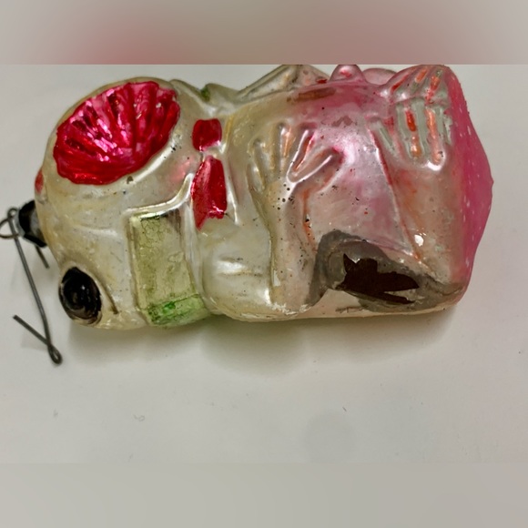 Early 20th Century Antique Suck Mouth Frog Christmas Tree Ornament - Picture 15 of 16